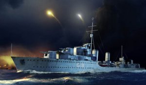 TRUMPETER 1/350 英國 MHS ZULU 